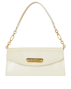 Sunset Boulevard Pochette, Vernis, White, TH1007, 3*